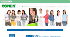 Desktop Screenshot of conen-gmbh.de