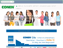Tablet Screenshot of conen-gmbh.de